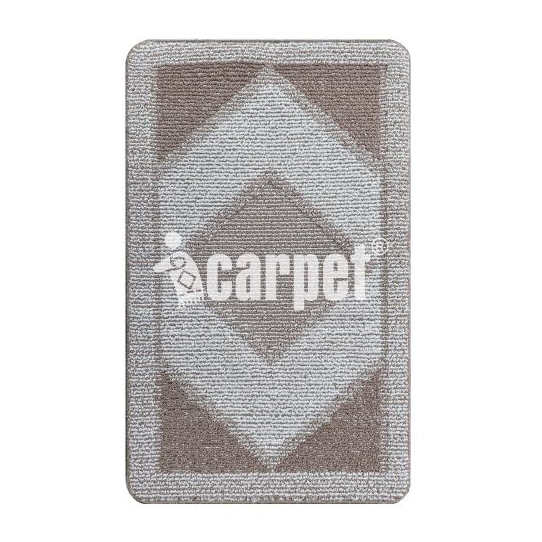 Коврик БУКЛЕ icarpet «Гармония» 60х100 бисквитно-кремовый 7