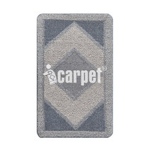 Коврик БУКЛЕ icarpet «Гармония» 60х100 серо-бежевый 50