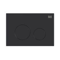 Клавиша мех. Для инстал. Кругл. Чёрн.Мат. BAS ИУ00004