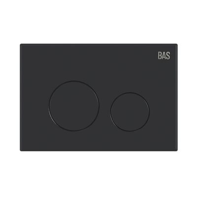 Клавиша мех. Для инстал. Кругл. Чёрн.Мат. BAS ИУ00004