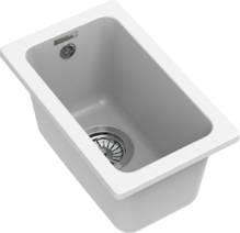 RIVELATO Мойка BERKANA 25 подст.монтаж 1-чаш 305*455 brina арт.BK-25 brina