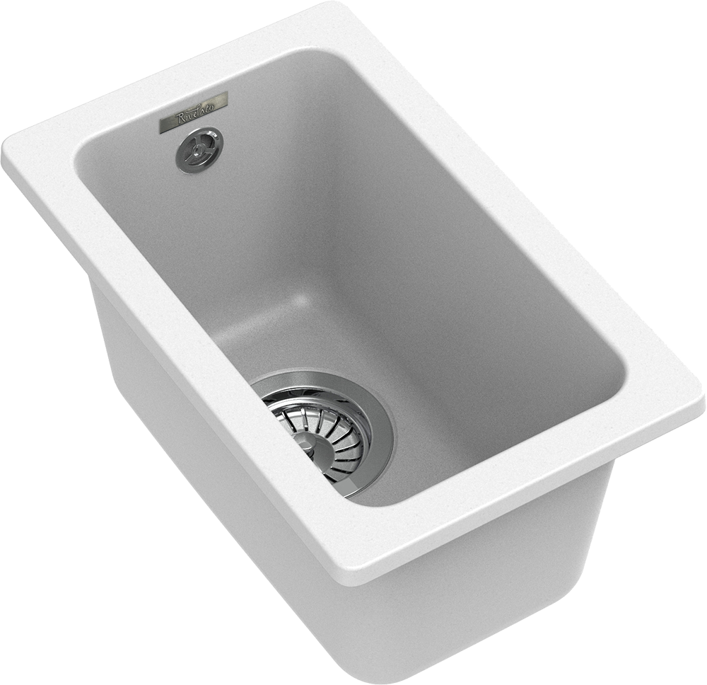 RIVELATO Мойка BERKANA 25 подст.монтаж 1-чаш 305*455 brina арт.BK-25 brina