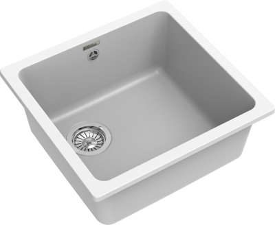 RIVELATO Мойка BERKANA 45 подст.монтаж 1-чаш 485*455 brina арт.BK-45 brina