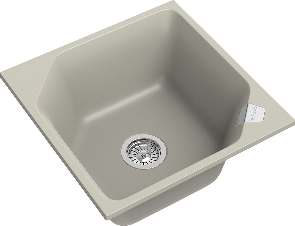 RIVELATO Мойка LOCUS 50  1-чаш 500*500 topazio арт.LS-50 topazio