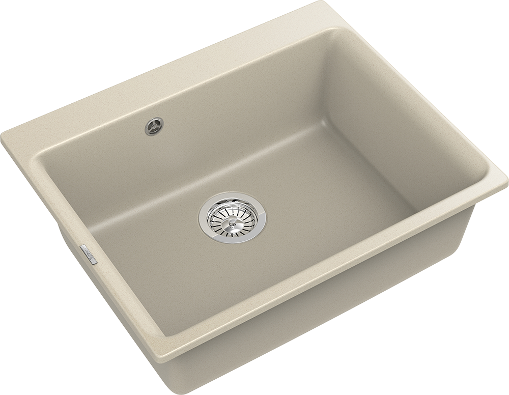 RIVELATO Мойка AXEL 60  1-чаша 630*520мм beige scuro арт.Х-60 beige scuro