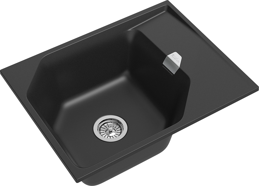 RIVELATO Мойка LOCUS 65  1-чаш 650*500 antracite арт.LS-65 antracite