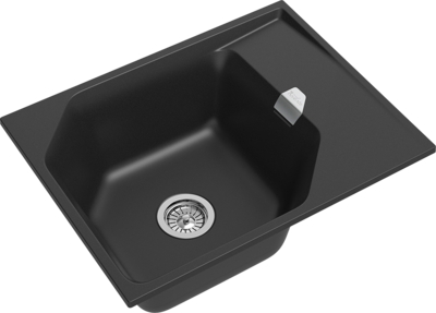 RIVELATO Мойка LOCUS 65  1-чаш 650*500 antracite арт.LS-65 antracite
