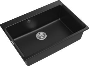 RIVELATO Мойка AXEL 70  1-чаша 730*520мм antracite арт.Х-70 antracite