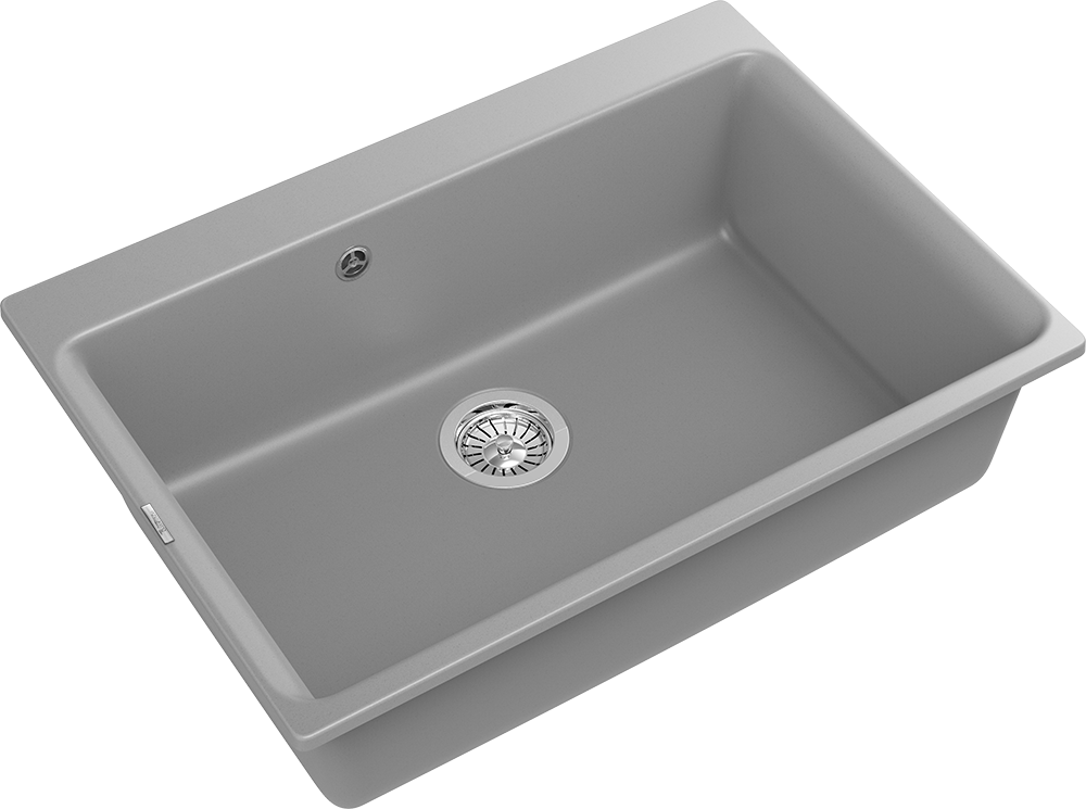 RIVELATO Мойка AXEL 70  1-чаша 730*520мм grigio metallizzato арт.Х-70 grigio metallizzato