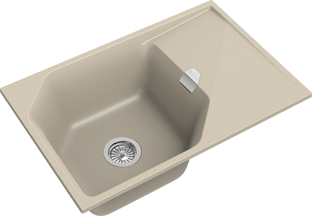RIVELATO Мойка LOCUS 75  1-чаш 750*500 beige scuro арт.LS-75 beige scuro