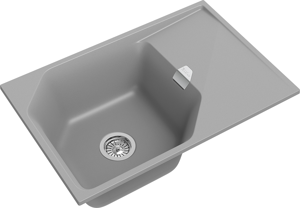 RIVELATO Мойка LOCUS 75  1-чаш 750*500  grigio metallizzato арт.LS-75 grigio metallizzat