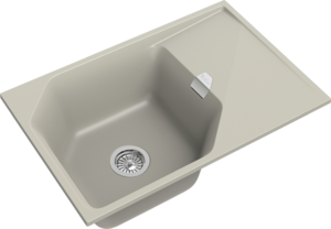 RIVELATO Мойка LOCUS 75  1-чаш 750*500 topazio арт.LS-75 topazio