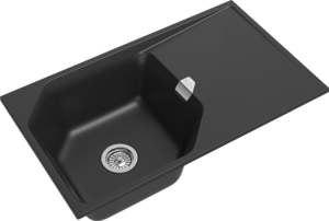 RIVELATO Мойка LOCUS 85  1-чаш 850*500 antracite арт.LS-85 antracite