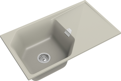 RIVELATO Мойка LOCUS 85  1-чаш 850*500 topazio арт.LS-85 topazio