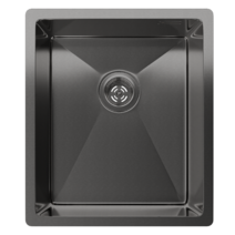 Rivelato Rinox 3844 UN PVD black Мойка нерж.сталь 1 чаша 380*440*200 мм арт.3844 UN PVD black