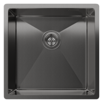 Rivelato Rinox 4444 UN PVD black Мойка нерж.сталь 1 чаша 440*440*200 мм арт.4444 UN PVD black