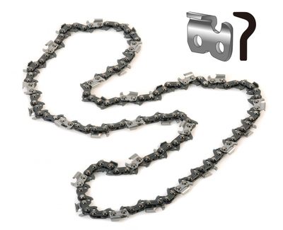 SC38013CRT-56 Цепь Sturm! 56 звеньев, паз 0,050", шаг 3/8", КРУГЛЫЙ ХРОМИРОВАННЫЙ, КАЛЕНЫЙ зуб