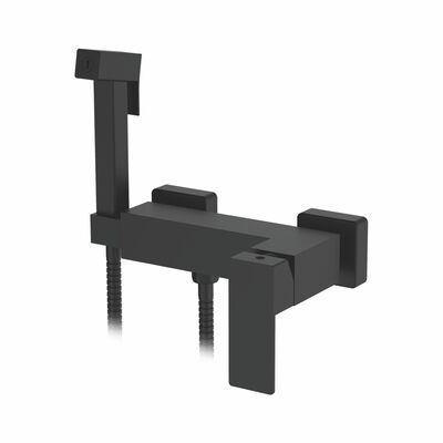 75225B Смеситель Гигиенический душ LEDEME со смесителем (черный)