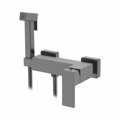 75225D Смеситель Гигиенический душ LEDEME со смесителем (оруж сталь)