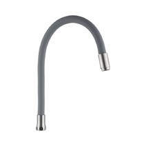 77506-9 Излив LEDEME силиконовый Серый (нерж.)