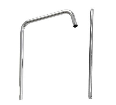 Душевая стойка DIABLO в сборе, 2 штанги (для смесителей 1301-ZC, 1303-ZC, 1304-ZC, 1305-ZC) Хром