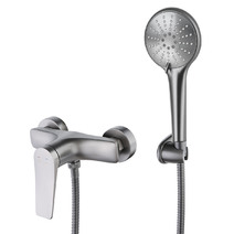 LM3703GM Bronx Смеситель для душа, графит LEMARK