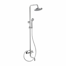 82427 Штанга со смесителем LOFFREY и тропическим душем 