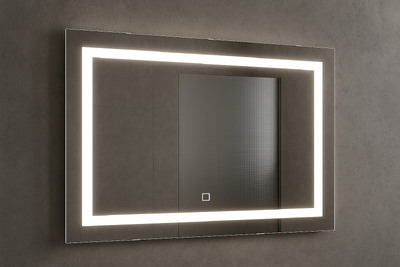 Зеркало HOLLER с LED подсветкой "Charm" 900х700 мм (горизонтальное)