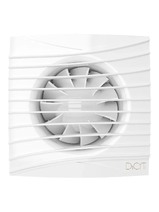 Вентилятор накладной ERA D100 SILENT 4C TURBO обр.клапан DICITI