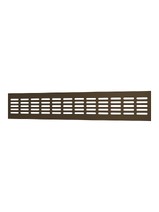 Решетка вентиляционная ERA 4808DP Al Dark bronze сетка переточная 480х80 БРОНЗА