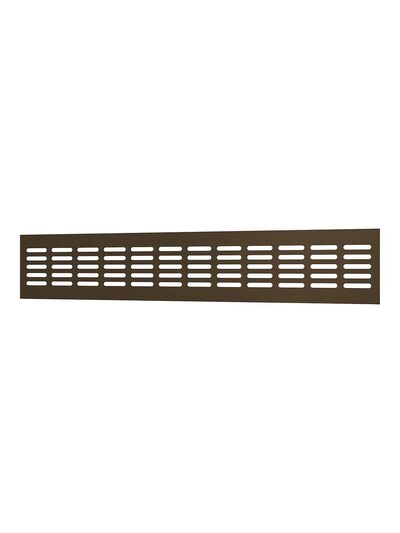 Решетка вентиляционная ERA 4808DP Al Dark bronze сетка переточная 480х80 БРОНЗА