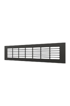 Решетка вентиляционная ERA 3006DP AL Matt black переточная 300x60 ЧЁРНЫЙ МАТОВЫЙ