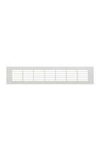 Решетка вентиляционная ERA 3006DP AL Silver переточная 300x60 СЕРЕБРО