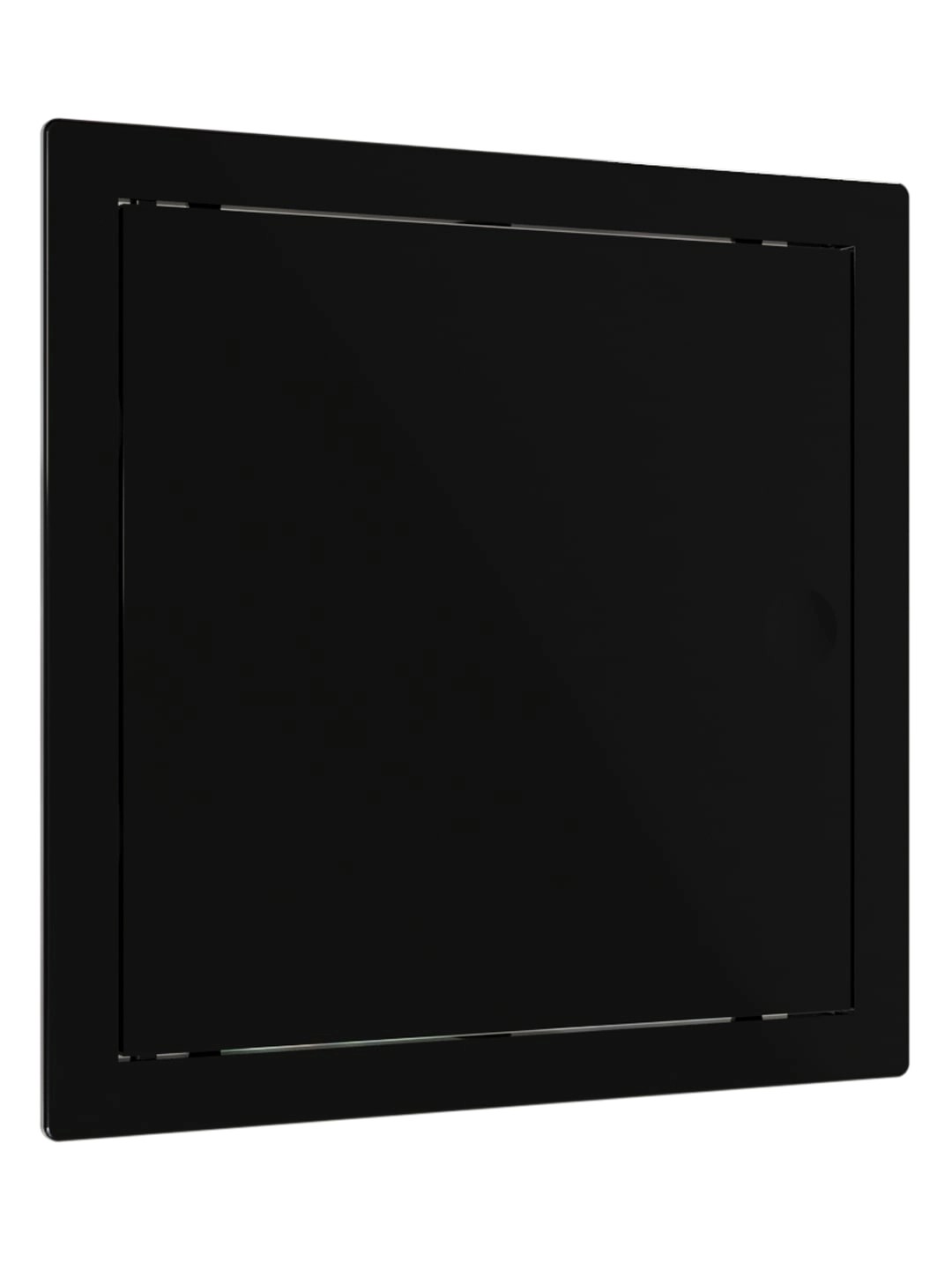 Люк ревизионный ERA LN фланец 150х150 нажимной 172х172 пластик EVECS (L1515N black) ЧЁРНЫЙ