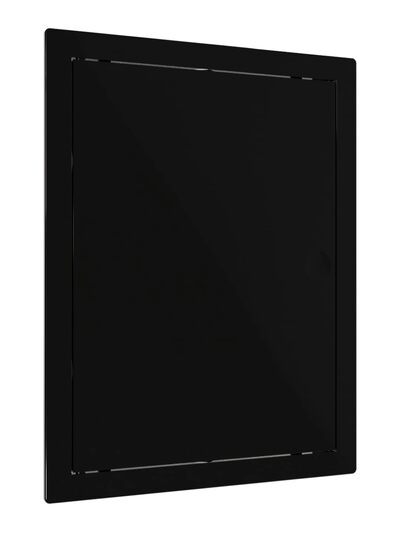 Люк ревизионный ERA LN фланец 150х200 нажимной 172х222 пластик EVECS (L1520N black) ЧЁРНЫЙ