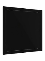 Люк ревизионный ERA LN фланец 200x200 нажимной 224х224 пластик EVECS (L2020N black) ЧЁРНЫЙ