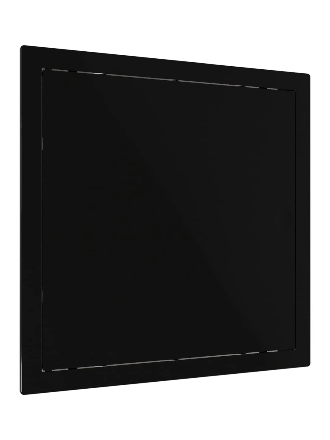 Люк ревизионный ERA LN фланец 200x200 нажимной 224х224 пластик EVECS (L2020N black) ЧЁРНЫЙ