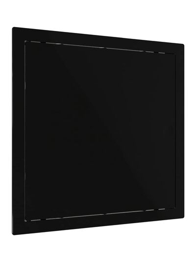 Люк ревизионный ERA LN фланец 200x200 нажимной 224х224 пластик EVECS (L2020N black) ЧЁРНЫЙ