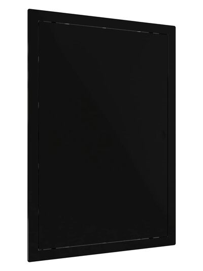 Люк ревизионный ERA LN фланец 200х300 нажимной 223х323 пластик EVECS (L2030N black) ЧЁРНЫЙ