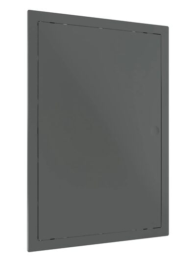 Люк ревизионный ERA LN фланец 200х300 нажимной 223х323 пластик EVECS (L2030N gray) СЕРЫЙ