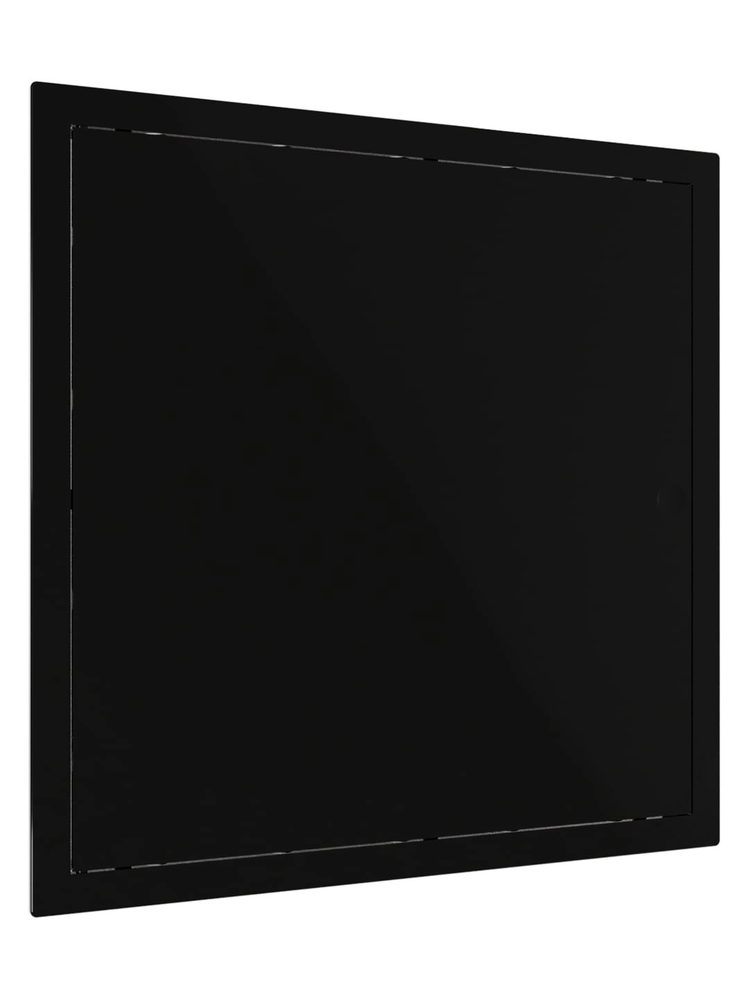 Люк ревизионный ERA LN фланец 300х300 нажимной 327х327 пластик EVECS (L3030N black) ЧЁРНЫЙ