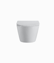  Унитаз подвесной безободковый D&K Rhein.Bach DT1476516, 500*360*350мм, сиденье микролифт, белый НОВИНКА!!! смыв "Торнадо" 