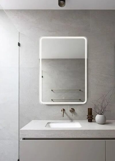 Зеркало SANTREK HOME с LED подсветкой "AERO EDGE" 800*600мм