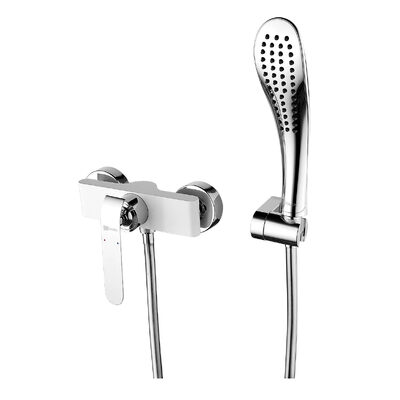 LM4933CW Melange Смеситель для душа, хром/белый	LEMARK 