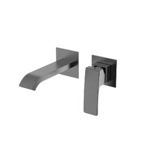 R02.11.09 Смеситель встраиваемый  для умывальника RAGLO (графит)