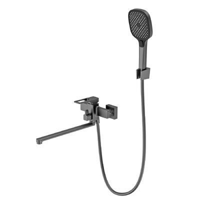 S55.22.09 Смеситель универсальный для ванны SPLENKA (графит)