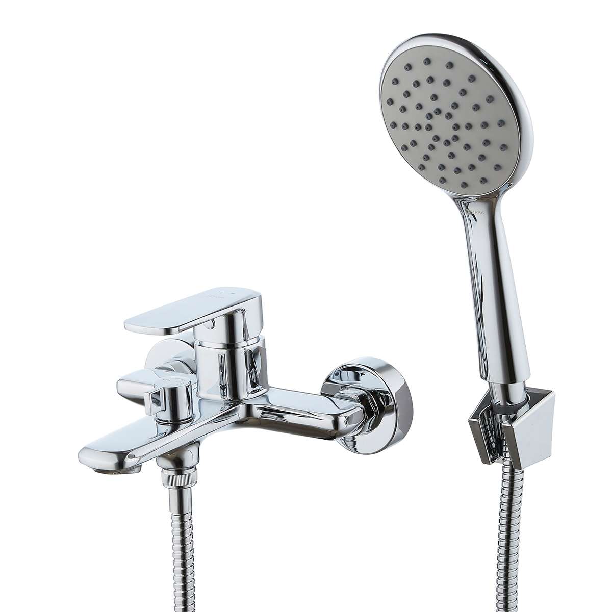 LMF-1022B-C Melior Смеситель для ванны, одноручный, с аксессуарами, латунь, хром LEMARK 