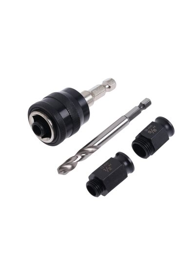 Адаптер для коронок биметаллических ТУНДРА, быстросъемный, шестигранный хвостовик, М14/М16 10724442