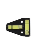 Уровень пластиковый ТУНДРА, мини, треугольный, 2 глазка 10586487