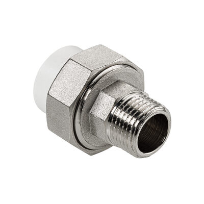 Муфта комб. разъемная, штуцер 40х1'' PP-R VALTEC (VTр.761)